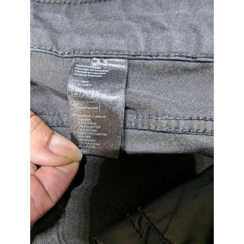H&M Womens Size 12 Gray Stretch Jeans Slim Straight Leg 29 Inseam - Picture 7 of 7